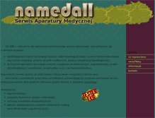 Tablet Screenshot of namedall.pl